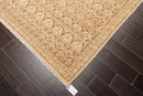 8'8" x 11'8" Hand Knotted 100% Wool Oriental Transitional Area Rug Beige