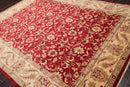 8' x 10'4'' Hand Knotted 100% Wool Peshawar Oriental Area Rug Pomegranate