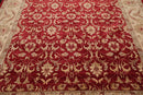 8' x 10'4'' Hand Knotted 100% Wool Peshawar Oriental Area Rug Pomegranate