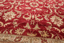8' x 10'4'' Hand Knotted 100% Wool Peshawar Oriental Area Rug Pomegranate
