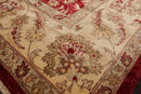 8' x 10'4'' Hand Knotted 100% Wool Peshawar Oriental Area Rug Pomegranate