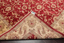 8' x 10'4'' Hand Knotted 100% Wool Peshawar Oriental Area Rug Pomegranate