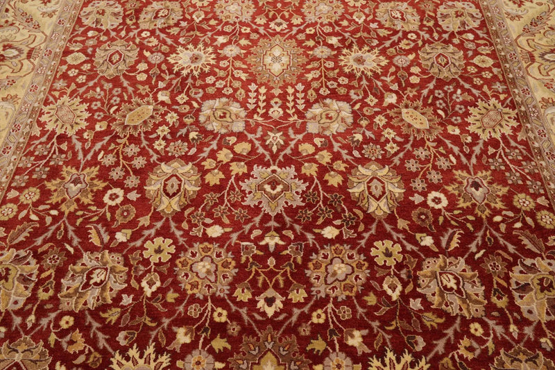 8' x 10'3'' Hand Knotted 100% Wool Peshawar Traditional Area Rug Rusty Red