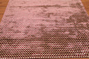 5'4" x 7'8" Handmade 100% Bamboo silk Cut Pile Area Rug Modern Beige
