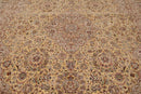 8' x 10'3" Hand Knotted 100% Wool Pakpersian 16/18 Oriental Area Rug Ivory Taupe
