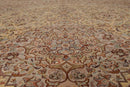 8' x 10'3" Hand Knotted 100% Wool Pakpersian 16/18 Oriental Area Rug Ivory Taupe