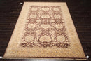 8'9'' x 12' Hand Knotted 100% Wool Peshawar Traditional Oriental Area Rug Brown