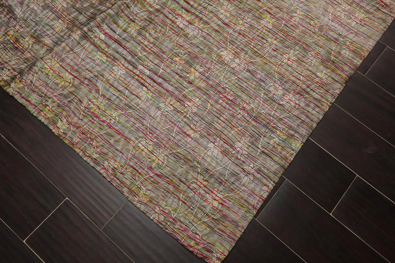 4x6 Brown, Beige Hand Woven 100% Viscose Traditional Oriental Area Rug