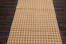 3'9" x 5'11" Contemporary 100% Wool Area Rug Tan