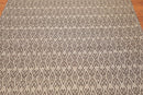 5'1" x 7'1" Hand Woven Flatweave Area Rug Contemporary Tan