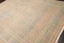 8'1'' x 10' Hand Knotted 100% Wool Pak-Parsian 16/18 300 KPSI Area Rug Blue Tan
