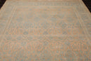 8'1'' x 10' Hand Knotted 100% Wool Pak-Parsian 16/18 300 KPSI Area Rug Blue Tan