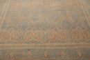 8'1'' x 10' Hand Knotted 100% Wool Pak-Parsian 16/18 300 KPSI Area Rug Blue Tan