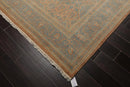 8'1'' x 10' Hand Knotted 100% Wool Pak-Parsian 16/18 300 KPSI Area Rug Blue Tan