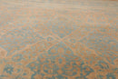 8'1'' x 10' Hand Knotted 100% Wool Pak-Parsian 16/18 300 KPSI Area Rug Blue Tan