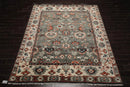 8' 3''x10' LoomBloom Muted Turkish Oushak Hand Knotted 100% Wool Area Rug Gray, Beige Color