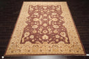 9' x 11'11'' Hand Knotted 100% Wool Peshawar Traditional Oriental Area Rug Brown
