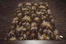 9' x 12'Tibetan Hand Knotted Botanical Designer Wool Modern Area Rug Coffee