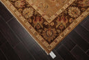 8'x10'1" Hand Knotted Wool Peshawar Traditional 150 KPSI Oriental Area Rug Camel