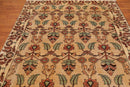 7’ x 8’6" Hand Knotted Authentic Turkish Wool Sarouk Area Rug Beige
