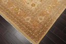 9X12  Beige Hand Knotted 100% Wool Pak Persian 300 KPSI Oriental Area Rug