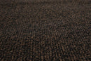 6x9 Black Machine Made in USA Modern Flatwoven 100% Wool Oriental Area Rug