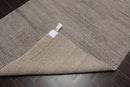 5’ x 12’ Hand Knotted Wool & Jute Palace Runner Modern Area Ru Beige Gray