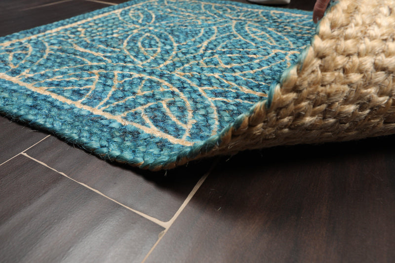 2'  00"x3'  00" Braided Mat  Oriental Area Persian Rug