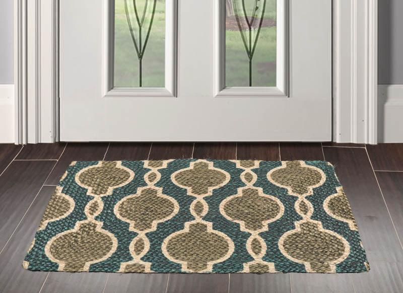 2'  00"x3'  00" Braided Mat  Oriental Area Persian Rug