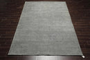 8' x 11' Handmade Wool Transitional Oriental Area Rug Tone on Tone Celadon