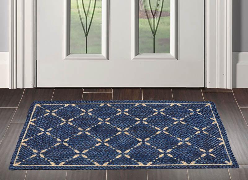 2'  00"x3'  00" Braided Mat  Oriental Area Persian Rug