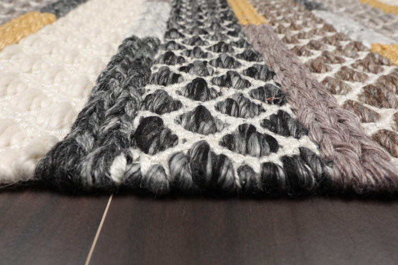 2'  00"x3'  00" Braided Mat  Oriental Area Persian Rug