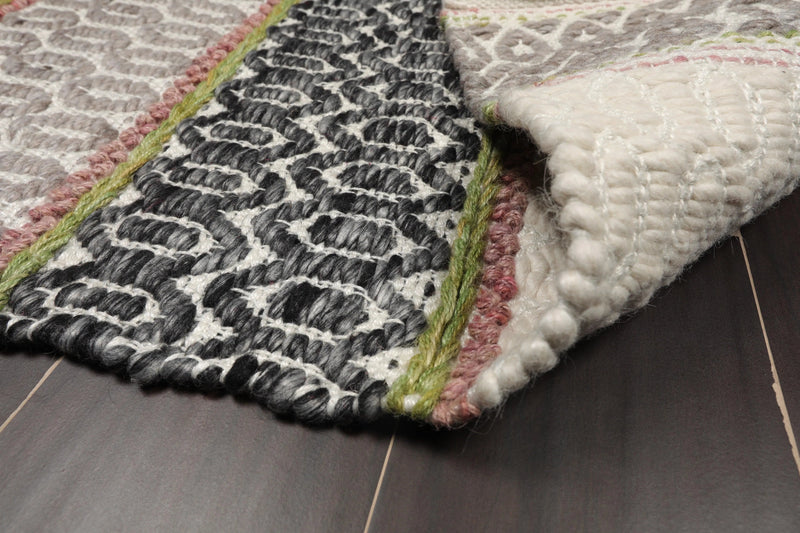 2' x3'  Braided Mat  Oriental Area Persian Rug