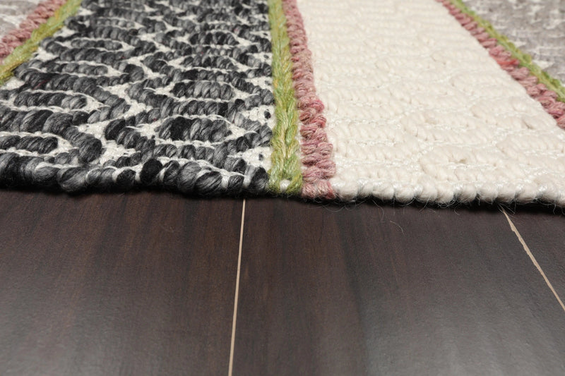 2' x3'  Braided Mat  Oriental Area Persian Rug