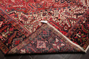 9'5'' x 13'3'' Hand Knotted 100% Wool Herizz Traditional Oriental Area Rug Rust