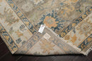 7' 3''x10' 3'' LoomBloom Muted Turkish Oushak Hand Knotted Wool Area Rug  Gray, Beige Color