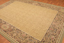 8’1"x11’6" Hand Woven 100% wool French Aubusson Needlepoint Area Rug Gold