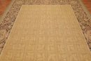 8’1"x11’6" Hand Woven 100% wool French Aubusson Needlepoint Area Rug Gold