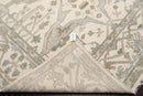 8' 2''x10' 2'' LoomBloom Muted Turkish Oushak Hand Knotted Wool Area Rug Ivory, Gray Color