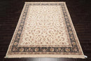 8'9'' x 11'10'' Hand Knotted Wool SinoPersian 200 KPSI Oriental Area Rug Cream