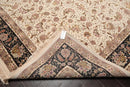 8'9'' x 11'10'' Hand Knotted Wool SinoPersian 200 KPSI Oriental Area Rug Cream