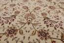 8'9'' x 11'10'' Hand Knotted Wool SinoPersian 200 KPSI Oriental Area Rug Cream