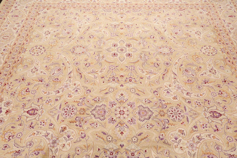 8'1' 'x 10'3'' Hand Knotted Wool PakPersian 16/18 300 KPSI Oriental Area Rug Tan