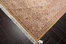 8'1' 'x 10'3'' Hand Knotted Wool PakPersian 16/18 300 KPSI Oriental Area Rug Tan