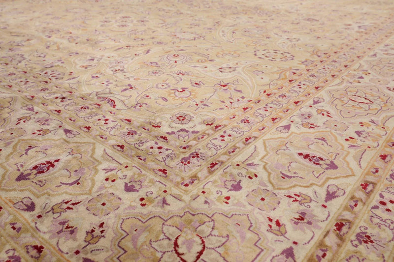 8'1' 'x 10'3'' Hand Knotted Wool PakPersian 16/18 300 KPSI Oriental Area Rug Tan