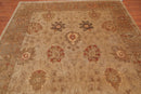 8’5" x 911" Hand Knotted Peshawar Stone Wash Traditional Oriental Area rug Beige