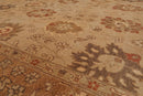 8’5" x 911" Hand Knotted Peshawar Stone Wash Traditional Oriental Area rug Beige