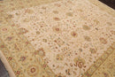 9'1'' x 11'10'' Hand Knotted 100% Wool Peshawar 200 KPSI Oriental Area Rug Beige