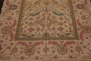 5'9" x 8'9" Hand Knotted Reversible 100% Wool Tibetan Area Rug Tan