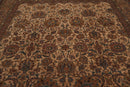 8'1" x 10'1" Hand Knotted 100% Wool 300 KPSI Oriental Area Rug Traditional Beige